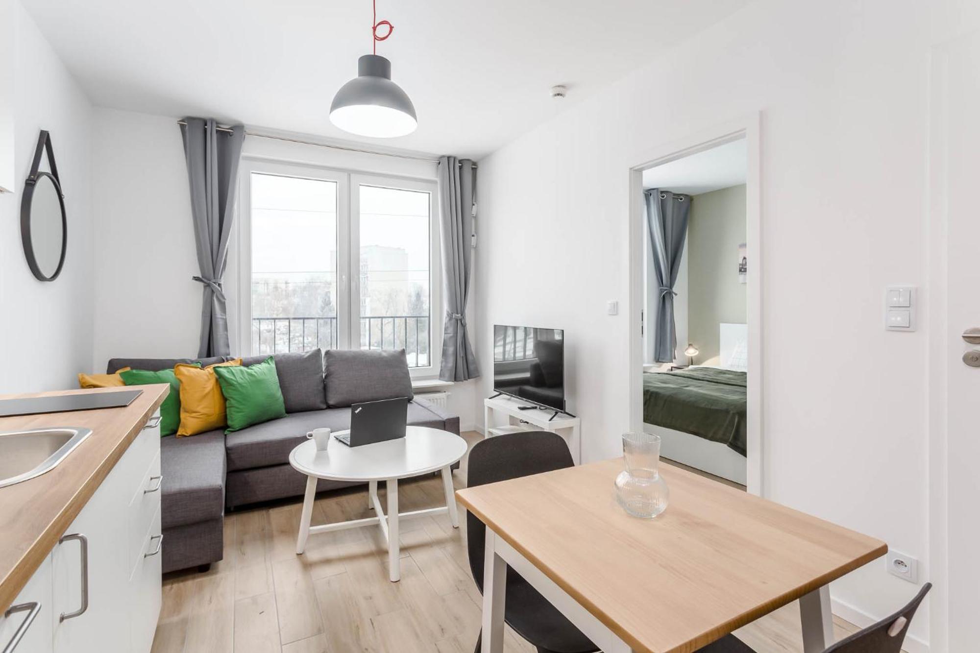Ferienwohnung Enjoy! Ursynow Warschau Exterior foto