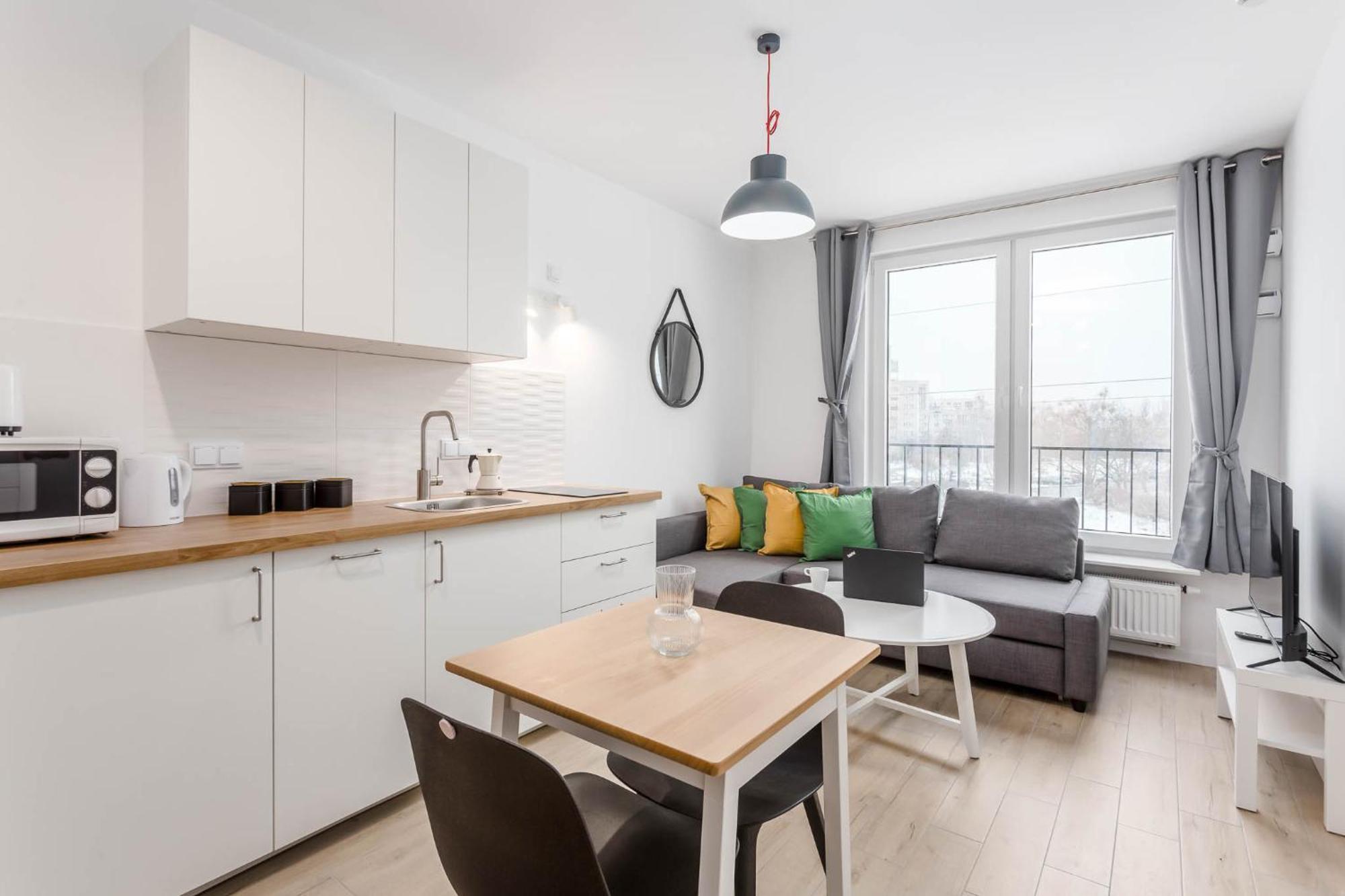 Ferienwohnung Enjoy! Ursynow Warschau Exterior foto